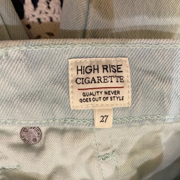 LEVI'S MADE&CRAFTED HIGH RISE JEANS CIGARETTE LMC STARRY SKIES size 27 - Picture 8 of 8
